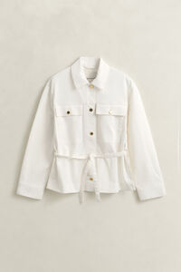 Denimjacka med b&auml;lte