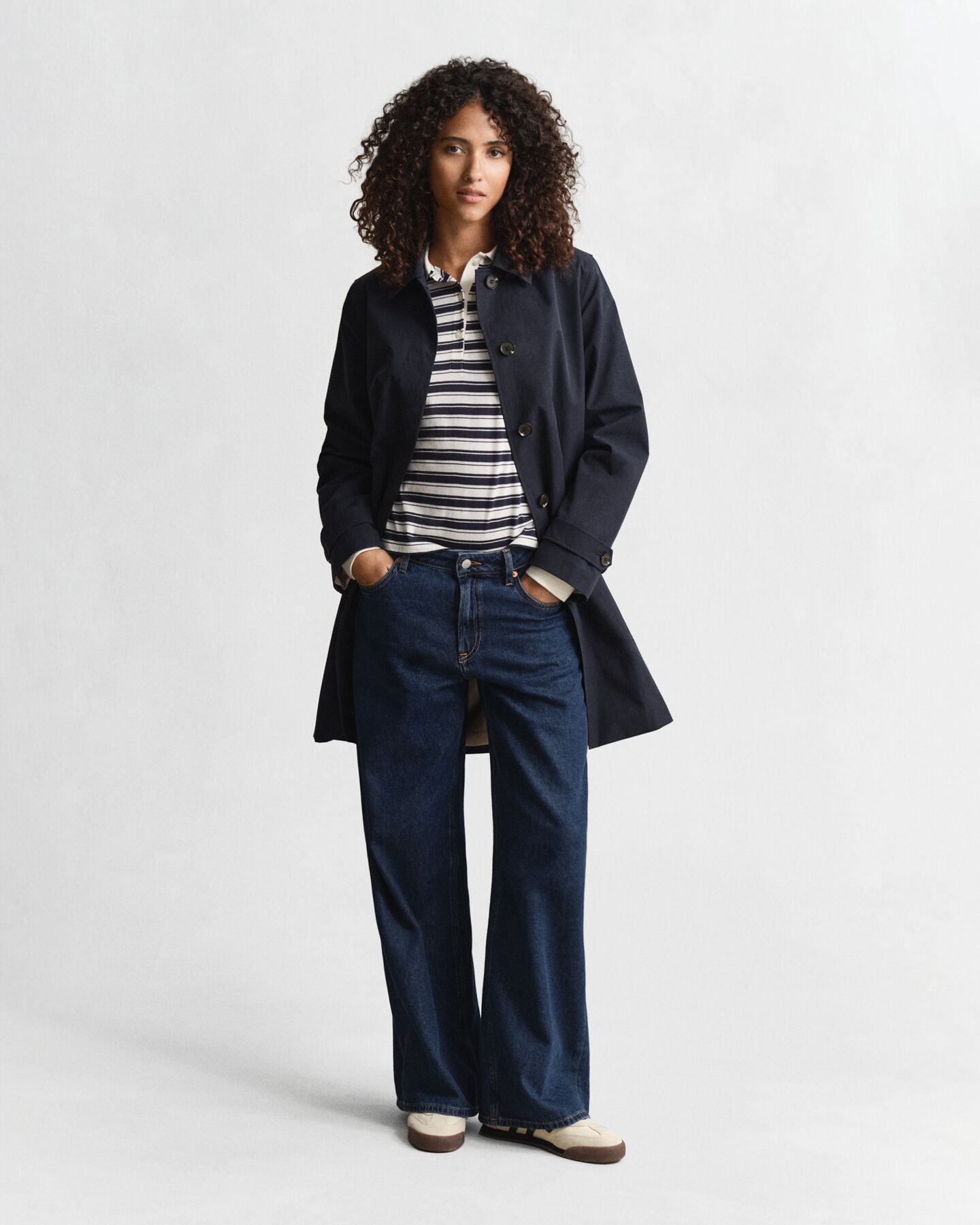 L&aring;ng&auml;rmad randig pik&eacute;tr&ouml;ja