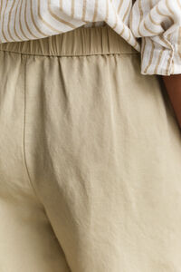 Shorts i linneblandning