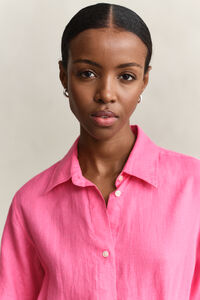 Skjortkl&auml;nning i linne