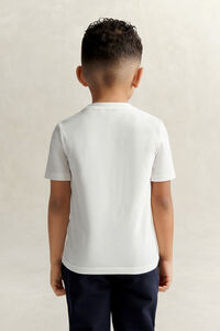 Boys T-shirt med kustmotiv