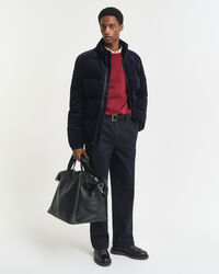 Rundhalsad tr&ouml;ja i superfin lammull