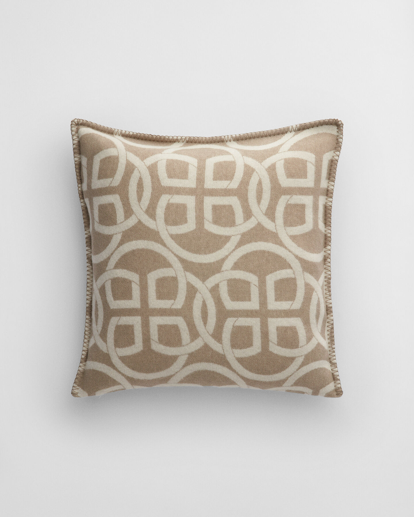 Monogram kuddfodral i ull