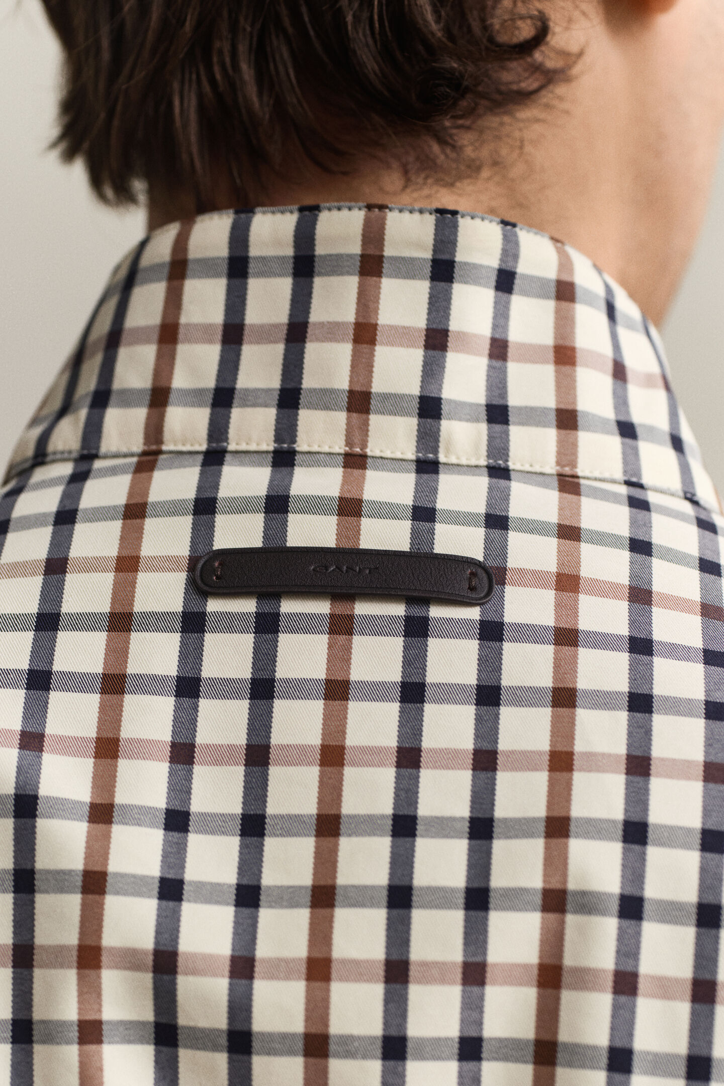 Harringtonjacka i bomullsblandning