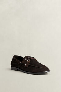 Gimble loafers i mocka
