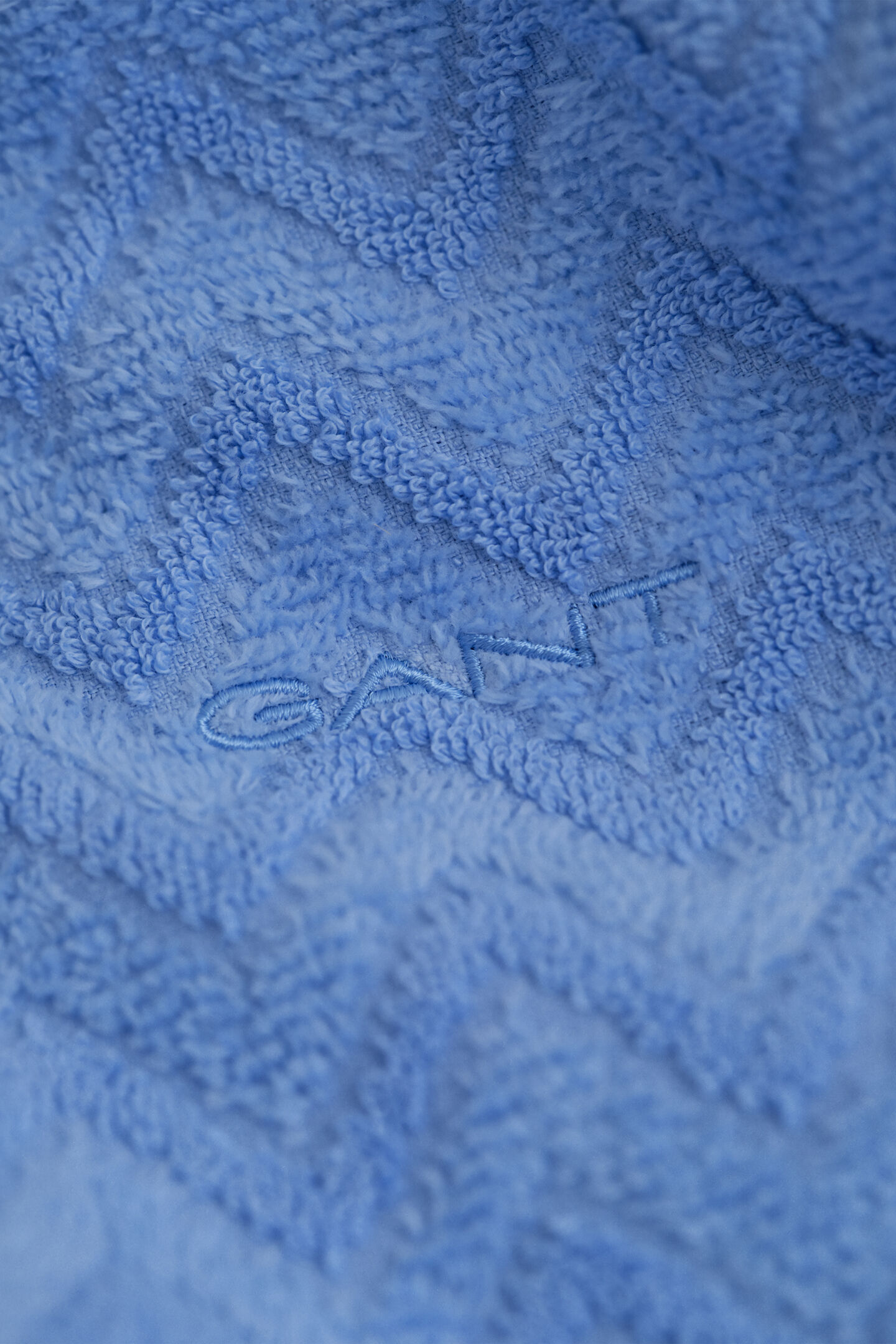 Fiskbensm&ouml;nstrad badrock i jacquard