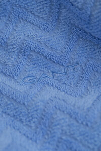 Fiskbensm&ouml;nstrad badrock i jacquard