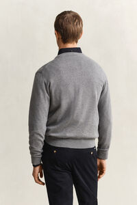 Rundhalsad tr&ouml;ja i bomull