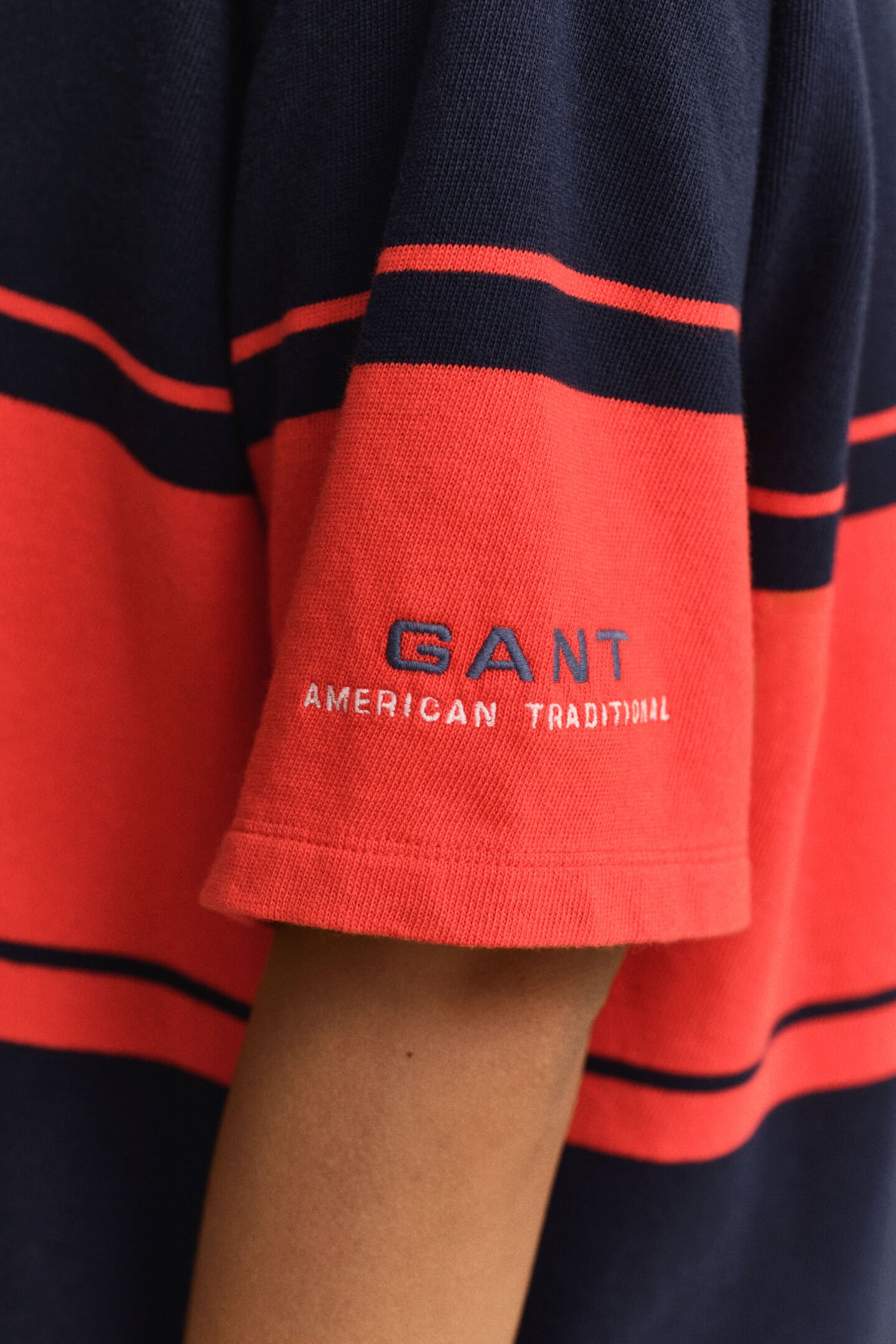 Bredrandig kort&auml;rmad Heavy Rugger