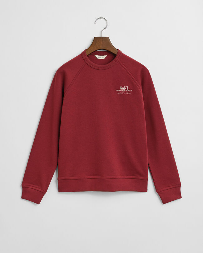 Teens rundhalsad sweatshirt med tryck