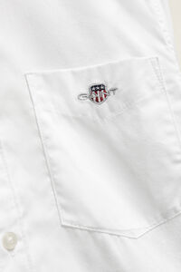 Teen Boys poplinskjorta med sk&ouml;ldemblem