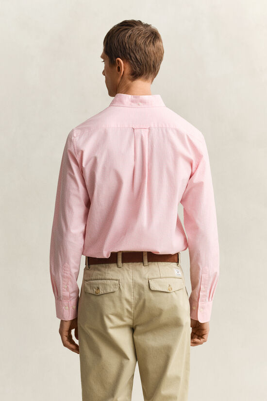 Klassisk poplinskjorta med ginghamv&auml;v