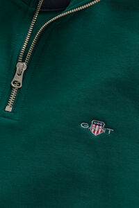 Shield sweatshirt med dragkedja vid hals&ouml;ppningen