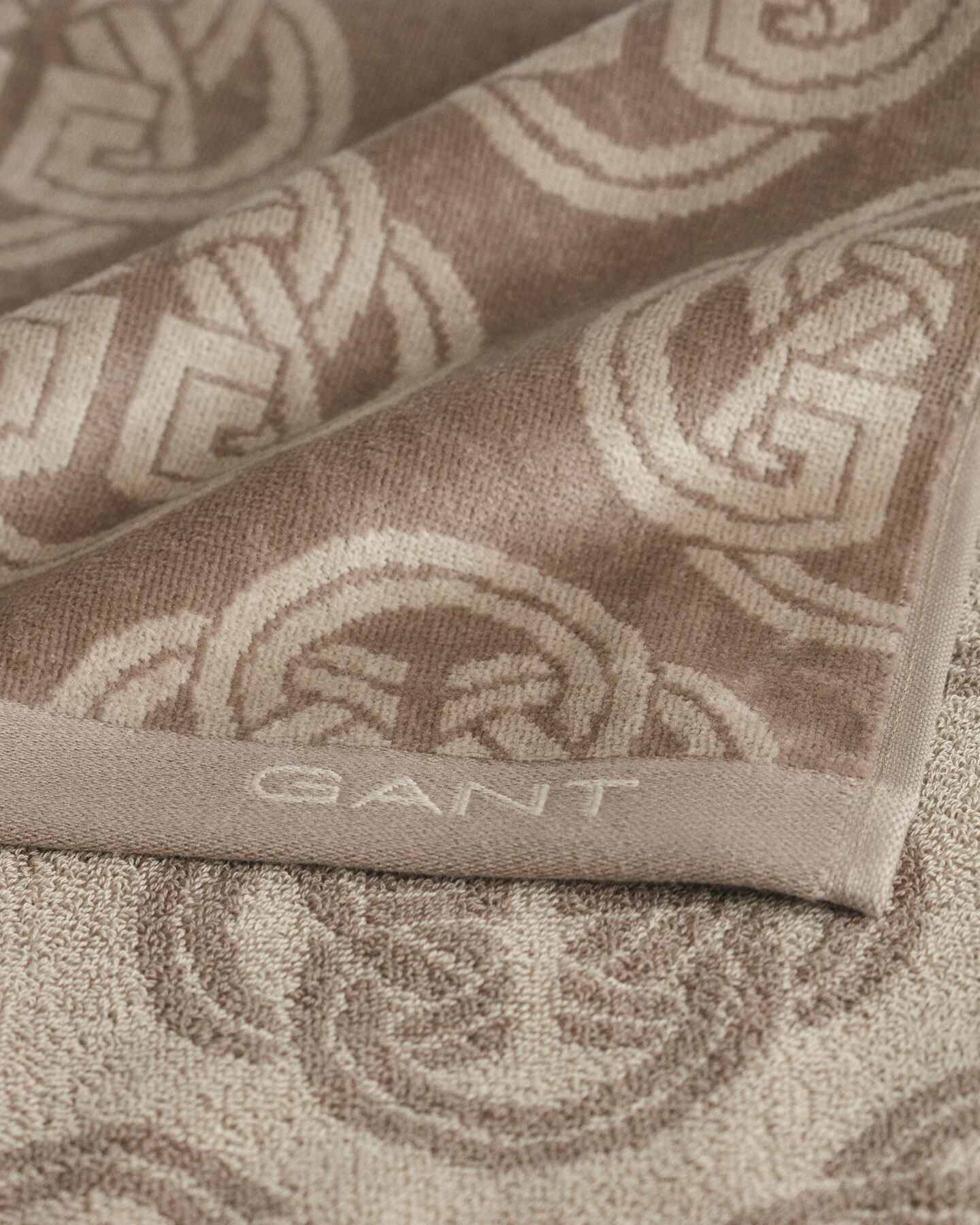 Monogram handduk 50 x 70