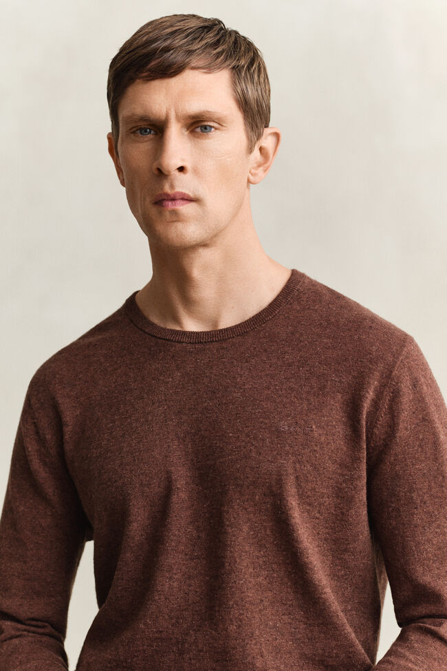 Tr&ouml;ja i grovspunnen bomullsblandning