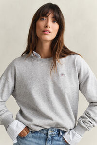 Shield sweatshirt med rund hals