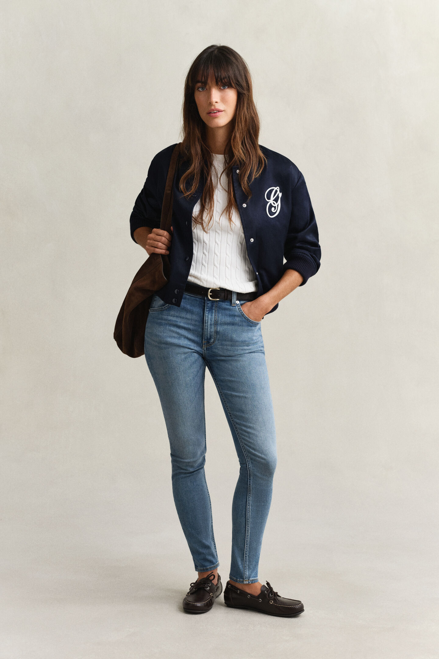 Skinny jeans med stretch