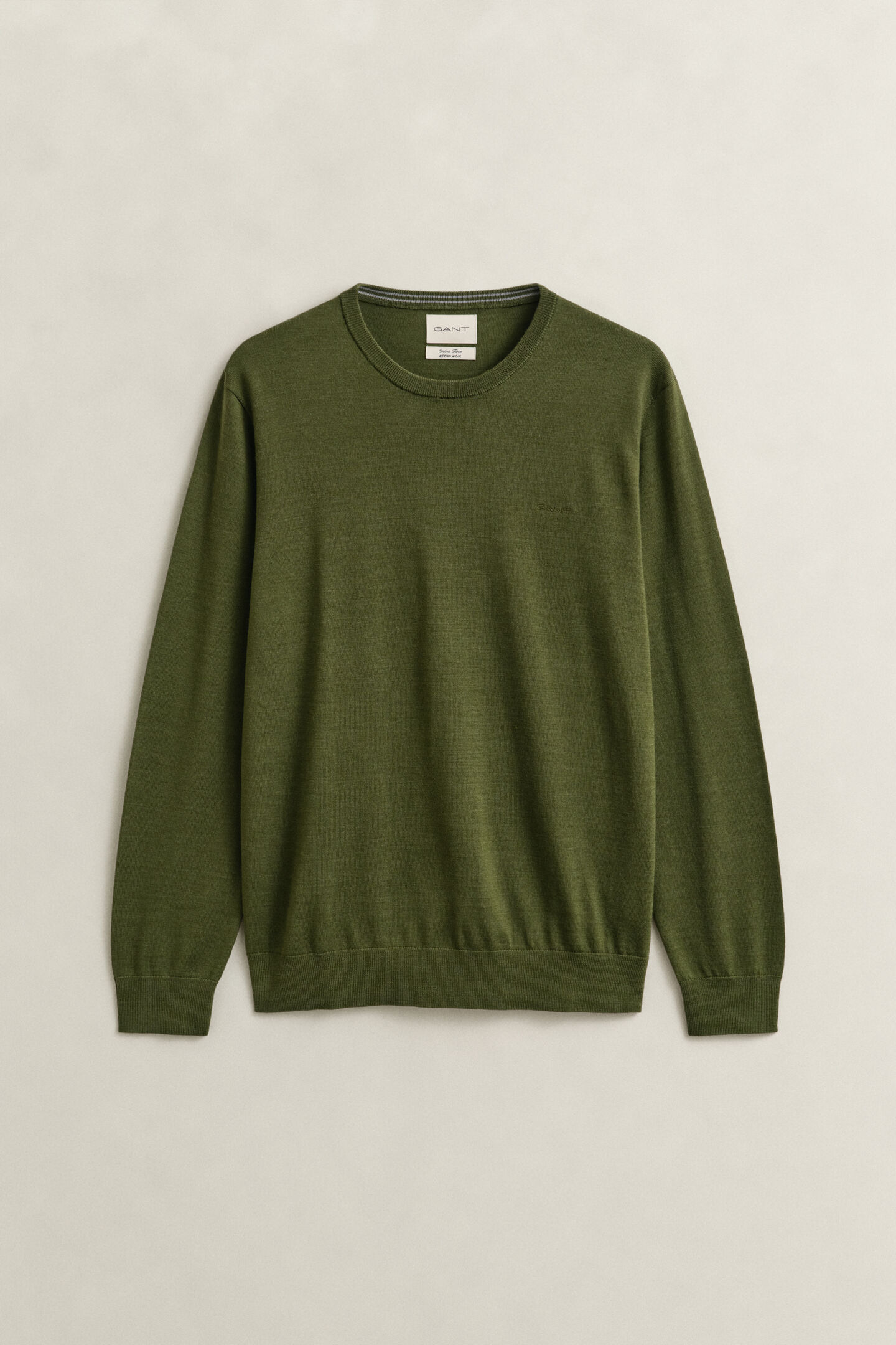 Merino Wool Crew Neck Sweater