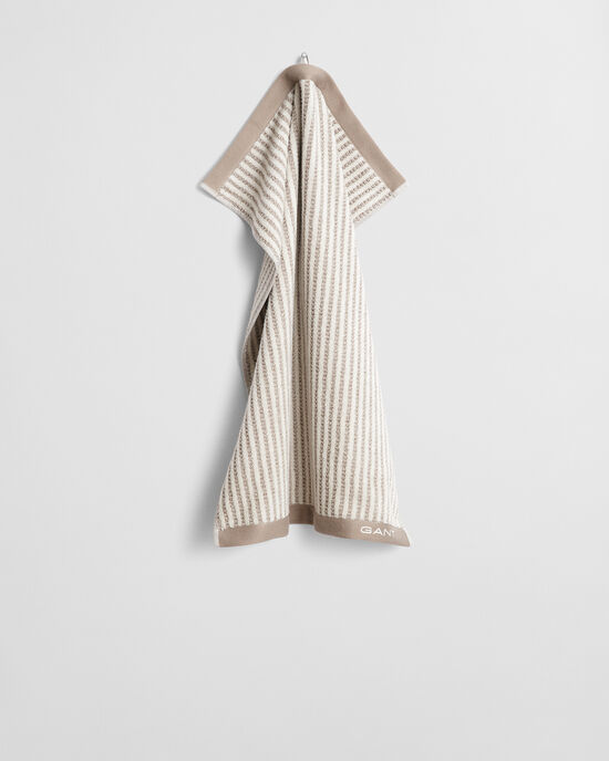 Randig handduk 50 x 70 cm