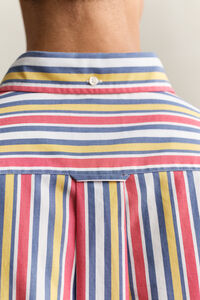 Randig poplinskjorta