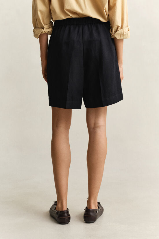 Shorts i linneblandning