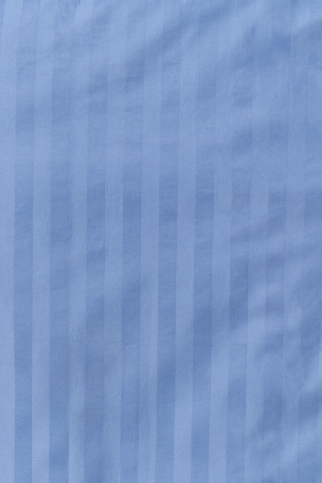 Sateen randigt p&aring;slakan, dubbel