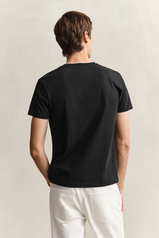 Slim fit Shield V-ringad T-shirt