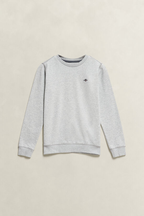 Teens sweatshirt med sk&ouml;ldemblem