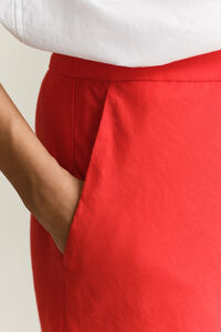 Utsv&auml;ngd kjol i linneblandning