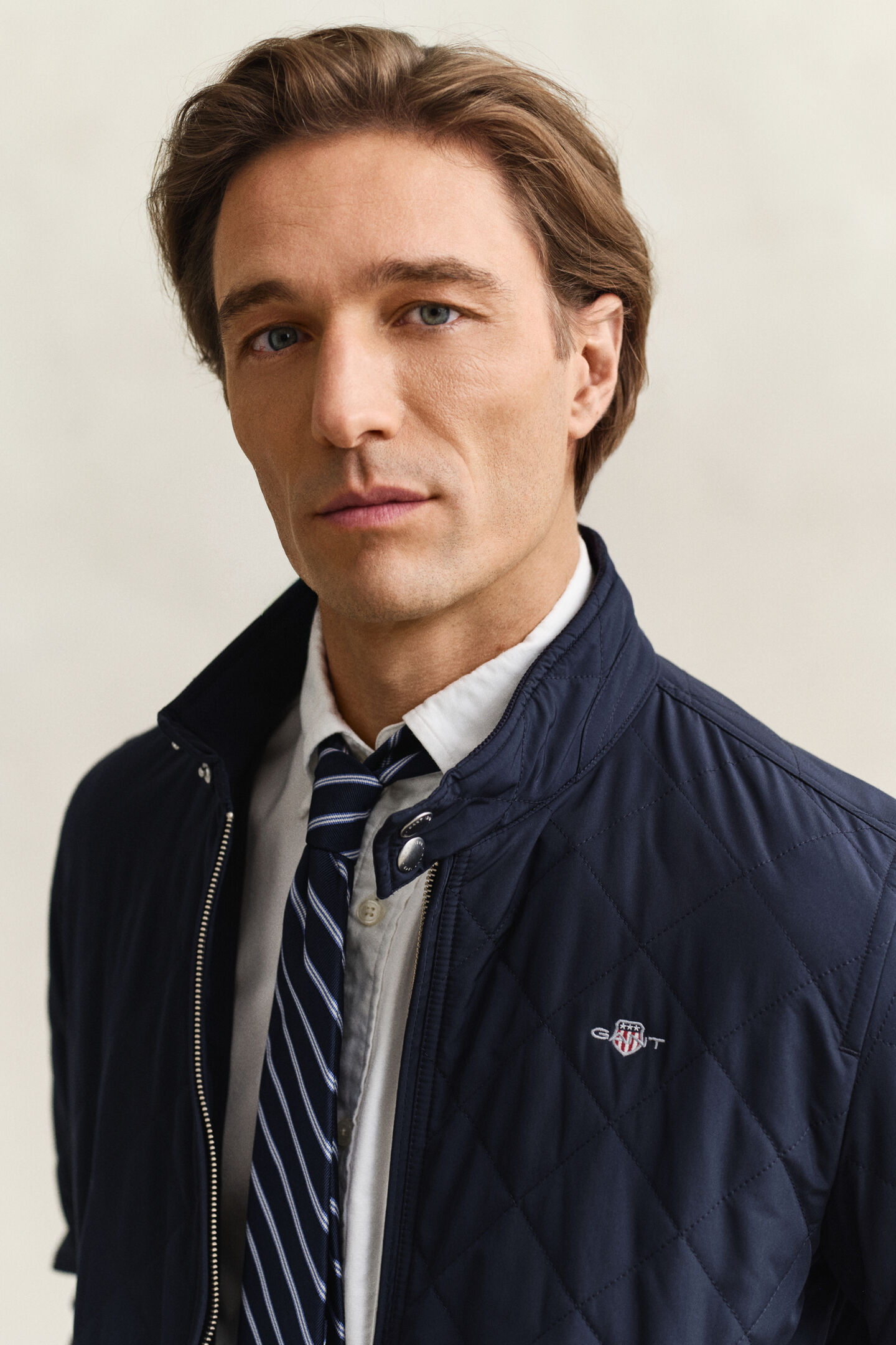 Quiltad Windcheater jacka