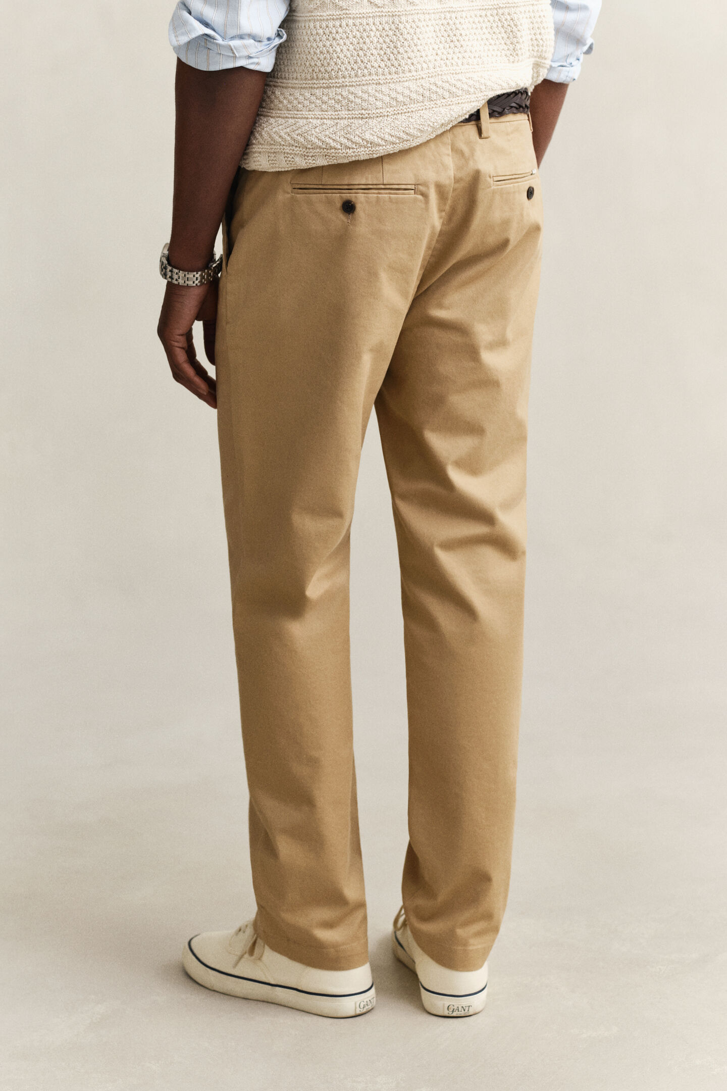 Eleganta chinos med regular fit