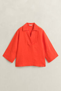 Popover linneskjorta