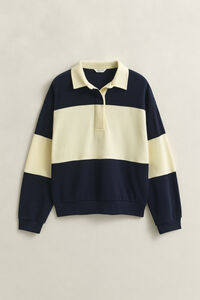 Rugger i pik&eacute;struktur med f&auml;rgblock