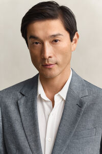 Indigof&auml;rgad fiskbensm&ouml;nstrad kavaj