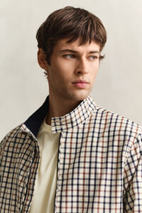 Harringtonjacka i bomullsblandning