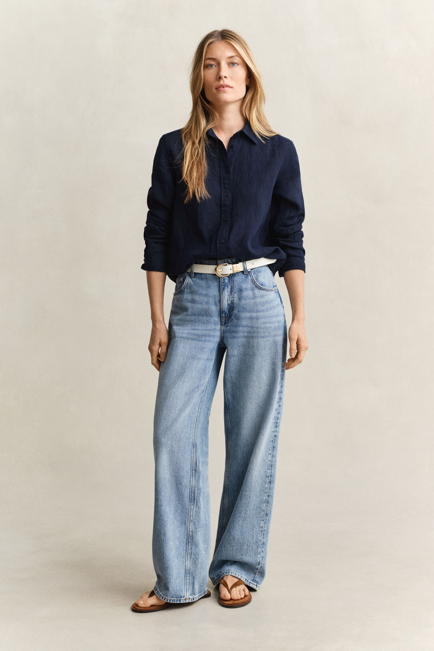 Regular Fit Linneskjorta