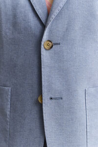 Kavaj i linneblandning