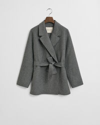 Handsydd jacka med b&auml;lte