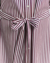 Klassisk skjortkl&auml;nning i poplin med b&auml;lte