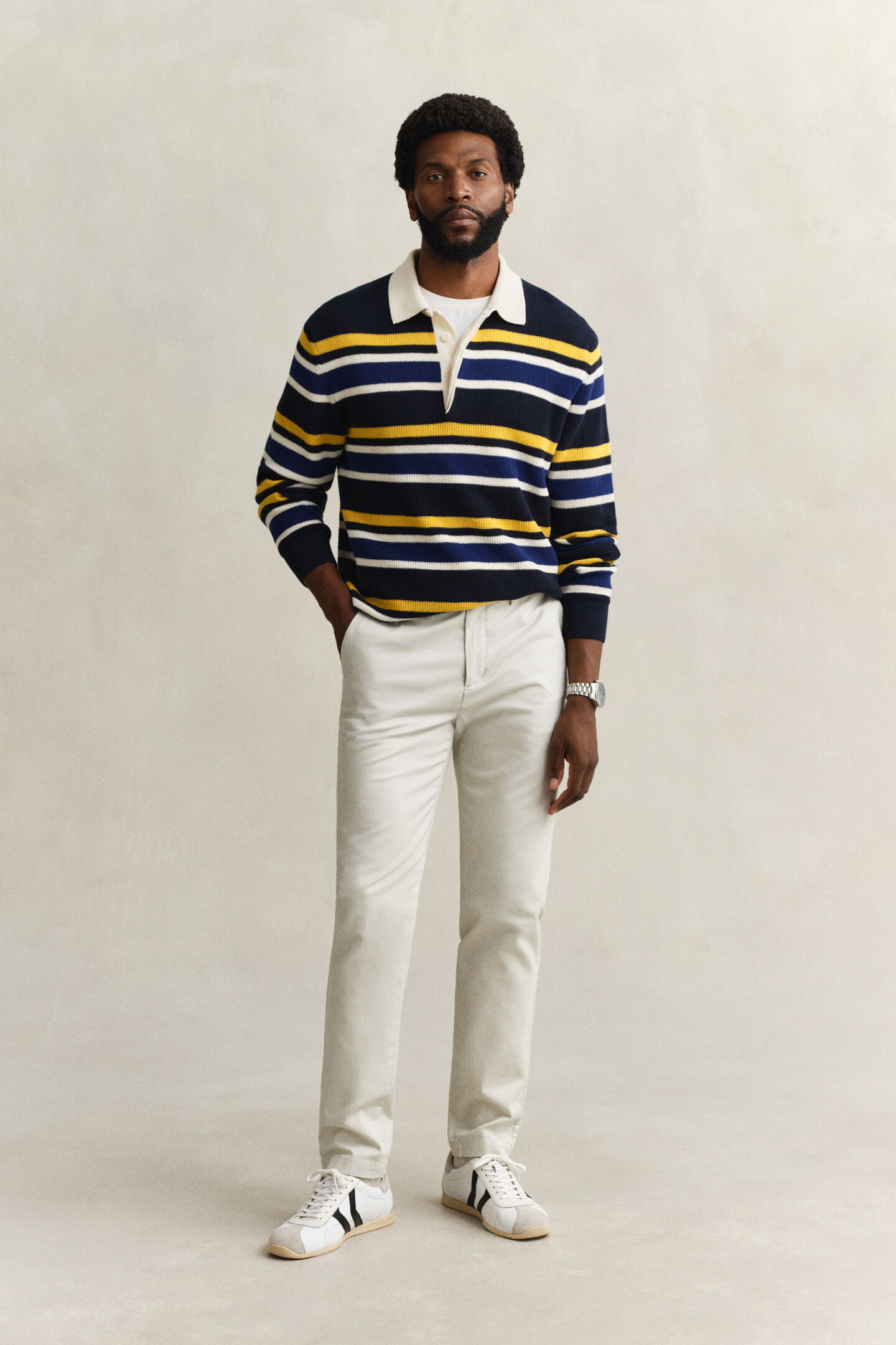 Eleganta chinos med slim fit