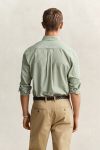 Randig klassisk poplinskjorta