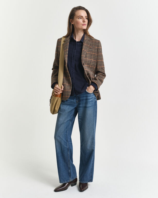 Regular fit manchesterskjorta