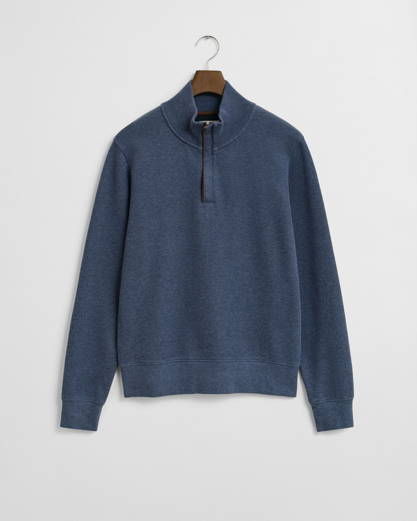 Sacker Rib sweatshirt med half-zip