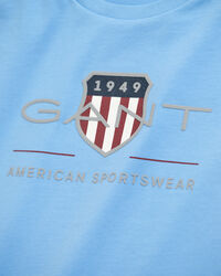 Kids Archive Shield l&aring;ng&auml;rmad T-shirt