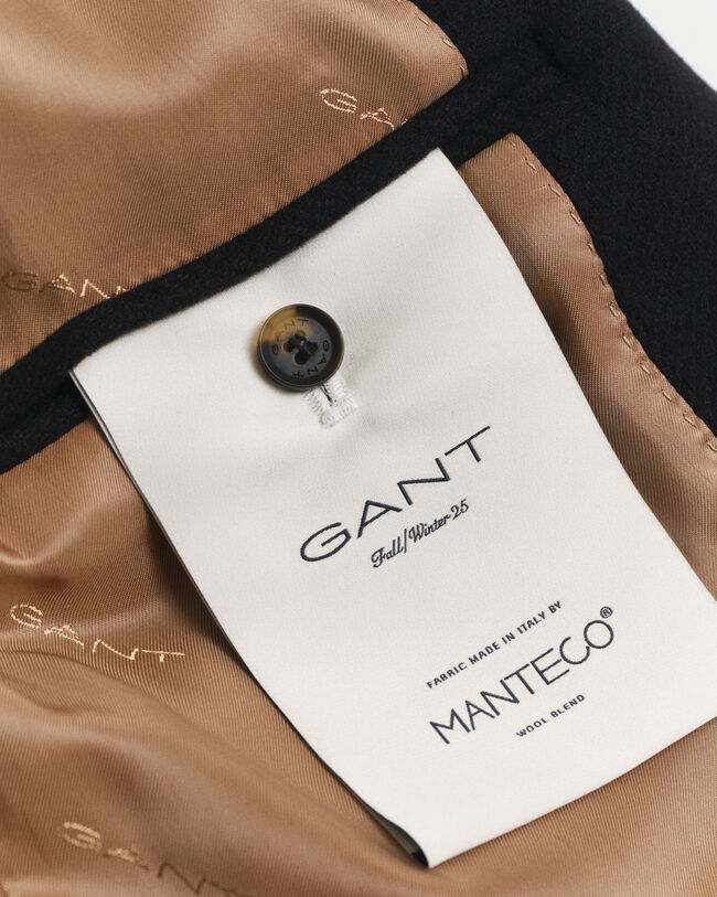 Medell&aring;ng skepparkavaj i ylle