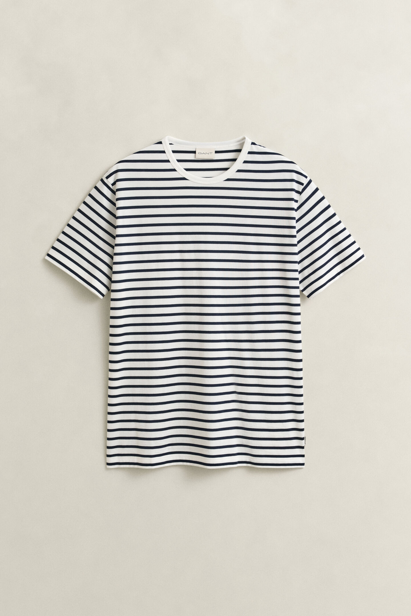 Randig T-shirt i pimabomull