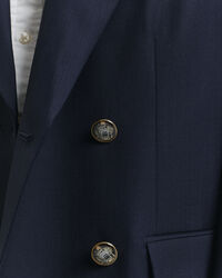 Oversized panamav&auml;vd kavaj i ull