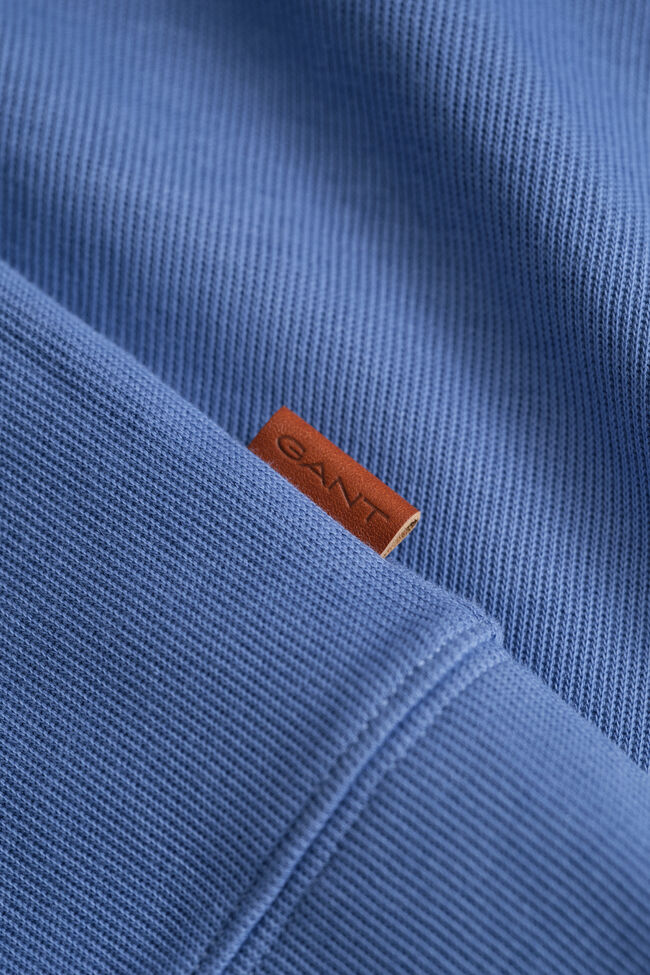 Sacker Rib sweatshirt med half-zip