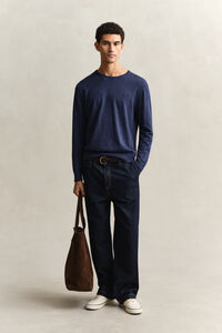 Tr&ouml;ja i grovspunnen bomullsblandning