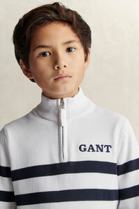 Teen Boys tr&ouml;ja med marininspirerade r&auml;nder